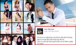 Cao Thái Sơn lên tiếng thừa nhận "danh sách người tình" toàn mỹ nhân