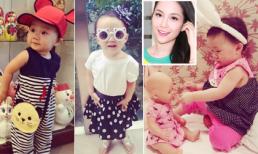 Con gái Linh Nga xinh xắn phong cách như "tiểu thư nhí"