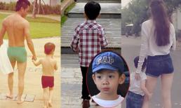 Hà Hồ chuộng kiểu khoe "giấu mặt" Subeo 