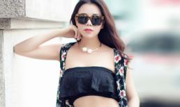 Trà Ngọc Hằng diện crop-top đầy khiêu khích trên phố 