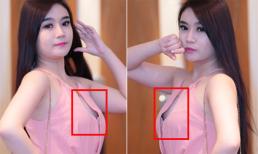 Tình cũ Cao Thái Sơn "hớ hênh vòng một" tại sự kiện