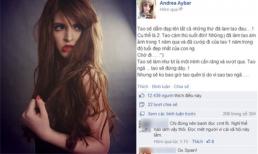 Andrea lại gây "sốc" với phát ngôn đầy cay cú