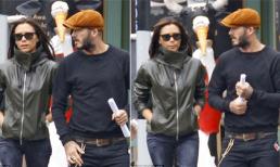 Vic lạnh lùng với chồng trên phố