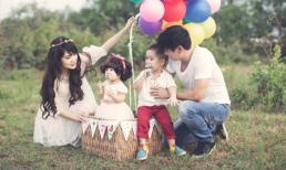 Vợ chồng Lý Hải đưa "công chúa" đi dã ngoại đón sinh nhật