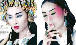 Trang Khiếu khoe vẻ đẹp ấn tượng trên tạp chí nước ngoài