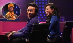 Vợ chồng Hoài Linh bối rối khi gặp fan cuồng