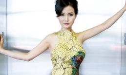 Hoa hậu Quý bà Sonya Sương Đặng lộng lẫy với váy ánh kim