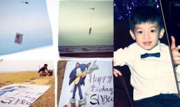 Cường Đô la chúc mừng sinh nhật Subeo bằng trực thăng, pháo hoa rực rỡ