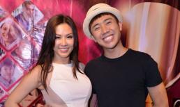 Trấn Thành "dính như sam" với hoa hậu Thu Hoài