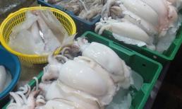 Kinh hoàng mực 'tươi roi rói' nhờ hóa chất bán ngoài chợ