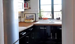 Làm mới căn bếp chật bằng những thao tác đơn giản