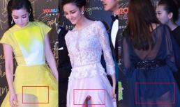 Loạt mỹ nhân đồng loạt lộ nội y trên thảm đỏ LHP Thượng Hải