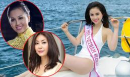 4 hoa hậu Việt đối diện với vành móng ngựa