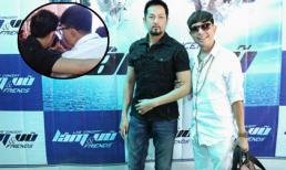 Long Nhật và bạn trai đại gia "dính nhau như sam" dự sự kiện