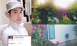 Lý Quí Khánh khéo khoe vườn nhà đẹp như trong cổ tích