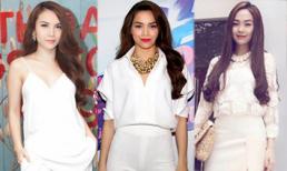 Sao Việt "phát cuồng" cây trắng sành điệu