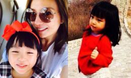 Con gái Triệu Vy ngày càng xinh xắn và chững chạc như thiếu nữ