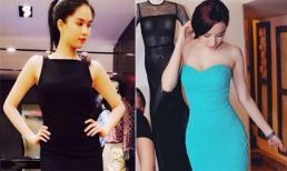 Ngọc Trinh cùng Angela Phương Trinh thử đồ cho Đêm hội chân dài