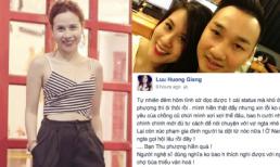 Lưu Hương Giang cho rằng bạn gái Thành Trung "vô văn hóa"