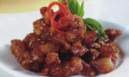 Thơm lừng mắm ruốc xào thịt