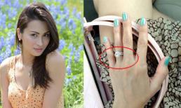 Vợ cũ Lam Trường khoe khéo nhẫn cưới bằng kim cương đắt tiền