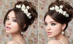 Những mẫu tóc cực xinh cho cô dâu