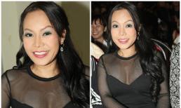 Vợ Hoài Linh ăn diện gợi cảm đi xem ca nhạc