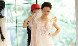 Bắt gặp Trà My Idol một mình đi thử váy cưới