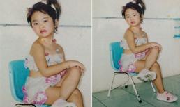 Fan sốt vì ảnh sexy dễ thương của Phương Mỹ Chi hồi bé
