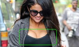 Selena lộ vòng một khủng cứng đờ như thẩm mỹ với áo "thả rông"