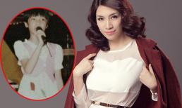 Pha Lê khoe ảnh cầm mic từ thời "để chỏm"