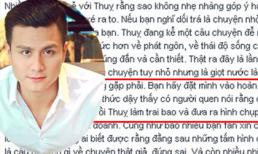 Vĩnh Thụy e ngại dính tin đồn là trai bao