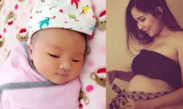 Rò rỉ ảnh con gái Duy Uyên (Mắt Ngọc) được 3 ngày tuổi cực yêu