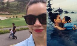 Cường Đôla khoe ảnh gia đình hạnh phúc, ngầm phủ định chuyện chia tay