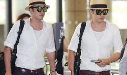 So Ji Sub khoe vẻ manly với gout thời trang sân bay cực "chất"