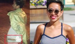 Thảo Trang hào hứng khoe "ăn chơi váy rách toạc... mông"