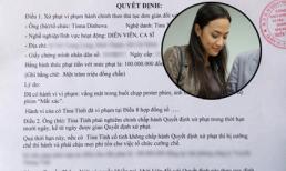 Tinna Tình bị phạt 100 triệu đồng vì sang Hàn Quốc "tầm sư học đạo"