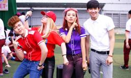 "Người yêu tin đồn" Hoài Lâm "về trường" cùng trai đẹp Võ Cảnh