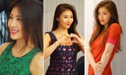 Vẻ đẹp rạng rỡ chưa photoshop của 'Hoàng hậu Ki' trong hậu trường