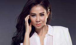 Thu Minh lạnh lùng, quyến rũ trong sắc trắng tinh khôi