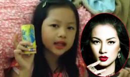 Clip con gái Ngọc Thúy ngượng nghịu nói tiếng Việt cực yêu