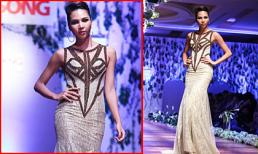 Minh Triệu gây ấn tượng với váy dạ hội quý phái