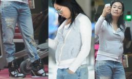 Sao nữ gốc Việt lôi thôi, nhếch nhác và lộ bụng tròn ủng như mang bầu