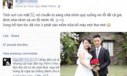 Phẫn nộ thanh niên Hà Nội chửi và khoe đánh vợ chưa cưới trên mạng