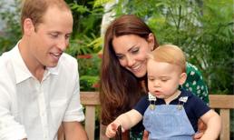 Lộ ảnh vô cùng đáng yêu của tiểu Hoàng tử Anh trong ngày sinh nhật