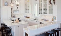 24 kiểu thiết kế bếp màu trắng đẹp như mơ