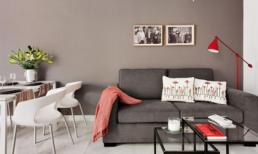 Căn hộ nhỏ gây ấn tượng nhờ khéo léo sử dụng sắc đỏ