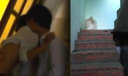 Mẹ sốc vì con gái 13 tuổi và bạn trai làm "chuyện ấy" ngay cầu thang