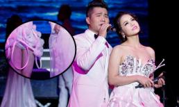 Nhật Kim Anh bị trai đẹp xé toạc bộ váy 15 triệu trên sân khấu