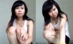 Dân mạng “cứng họng” khi xem xong đoạn clip của cô gái trẻ